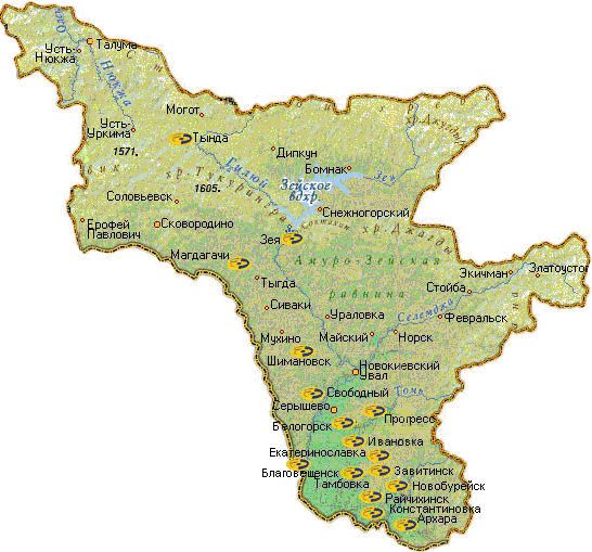 Карта благовещенска амурской области распечатать