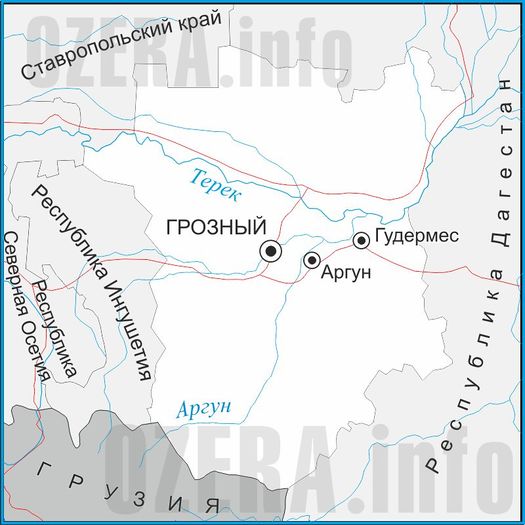 Карта города аргун с названиями улиц